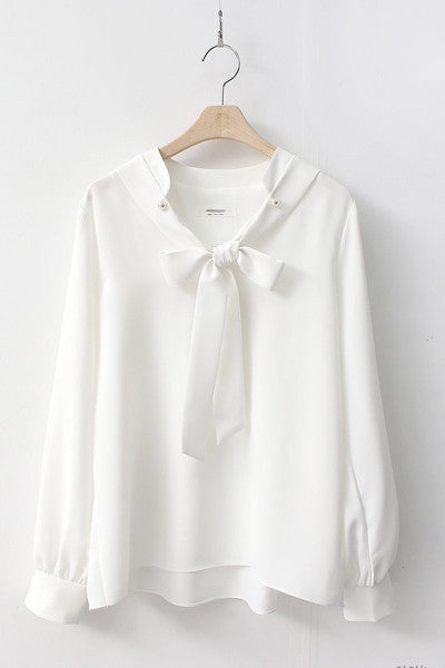 Pearl Ribbon Blouse