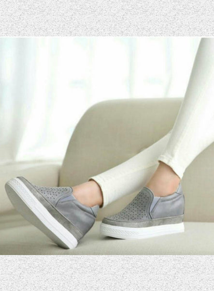 High Platform Slip On Shoes 7cm (Pre-Order ONLY)