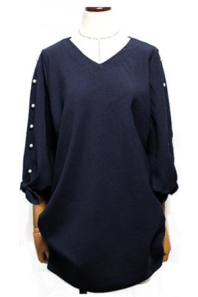 Pearl Button Point Top