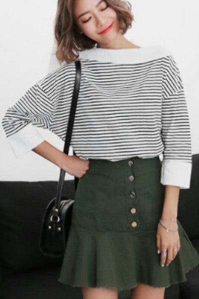 Taylor Stripe Top