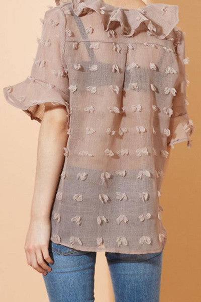 Cotton Candy Frill Top