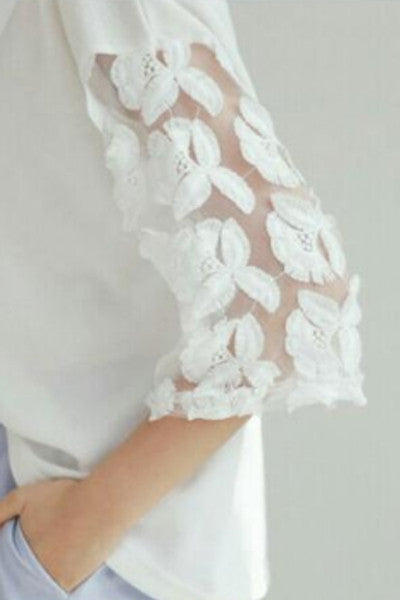 Flower Lace Top