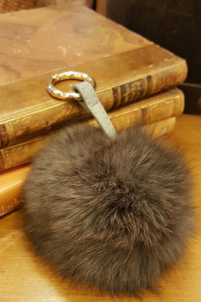 Fox Fur Key Holder