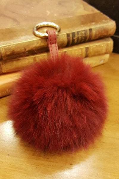 Fox Fur Key Holder