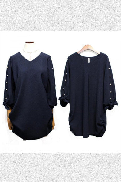 Pearl Button Point Top