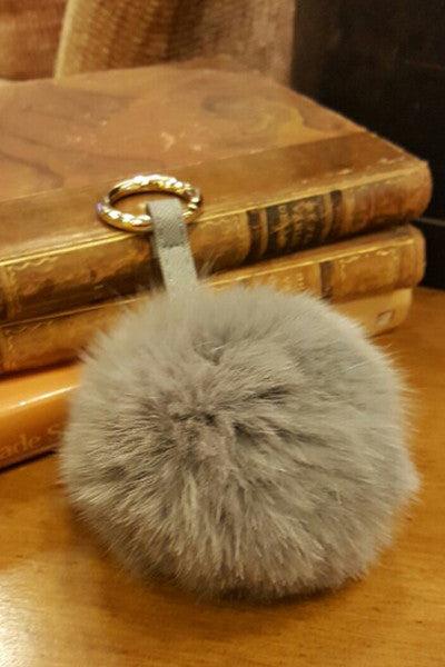 Fox Fur Key Holder